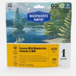 Backpacker's Pantry Granola With Blueberries, Almonds & Milk