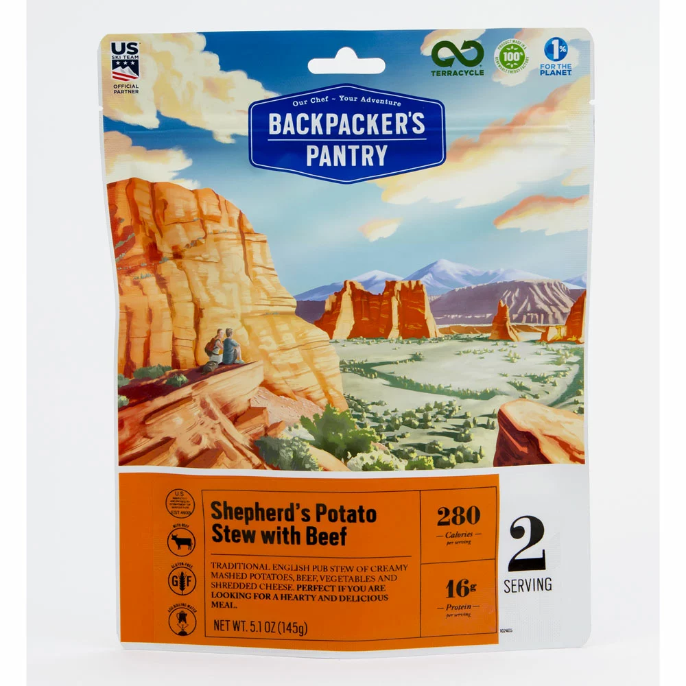 Shepherd's Potato Stew with Beef Backpacker's Pantry Shepherd's Potato Stew With Beef -Cheap Kitchenware Shop 102405 shep beef front 07051.1626821966