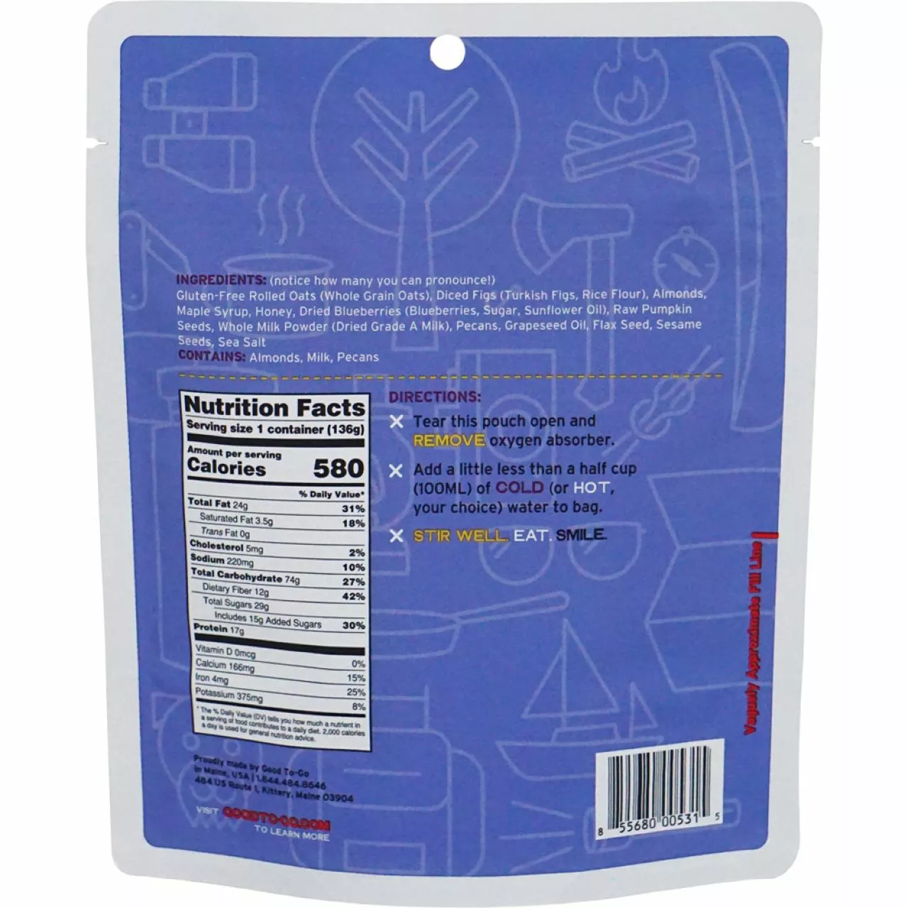 Granola Good To-Go Granola -Cheap Kitchenware Shop 2 GTG Granola Single 1102 Back S22 rsz 75525.1654189907