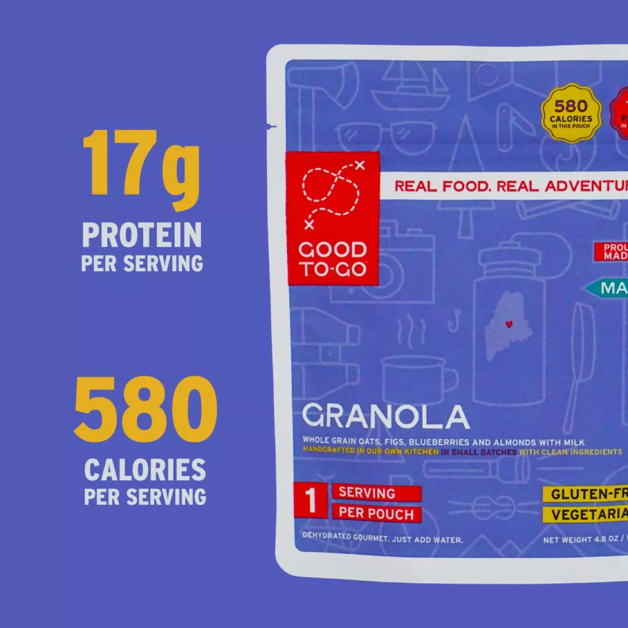 Granola Good To-Go Granola -Cheap Kitchenware Shop 5 GTG Granola Single 1102 CalsProtein S22 rsz 80850.1654189908