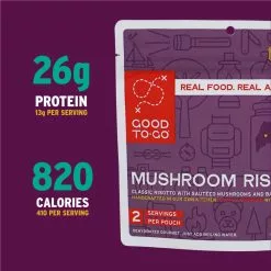 Good To-Go Herbed Mushroom Risotto - 2 Servings -Cheap Kitchenware Shop 5 GTG Risotto Double 1002 CalsProtein S22 rsz 79532.1654191588