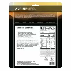 AlpineAire Foods Vaquero Scramble -Cheap Kitchenware Shop 60140 US Vaquero Scamble BACK AlpineAire 1 rsz 26285.1649702909