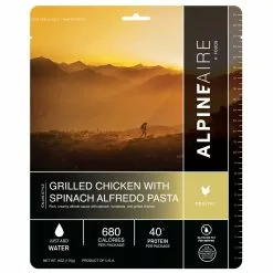 AlpineAire Foods Grilled Chicken With Spinach Alfredo Pasta