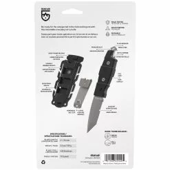 GEAR AID Kotu Tanto Survival Knife -Cheap Kitchenware Shop 62040 ga kotu black pkg 02 53667.1652736467