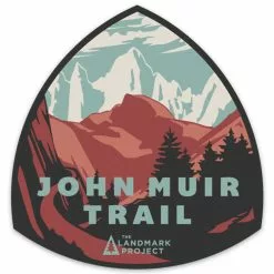 Landmark Project John Muir Trail Sticker