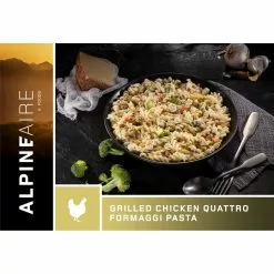 AlpineAire Foods Grilled Chicken Quattro Formaggi Pasta