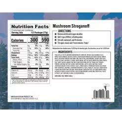 Backpacker's Pantry Mushroom Stroganoff 2 Backpacker's Pantry Mushroom Stroganoff -Cheap Kitchenware Shop MushroomStroganoff 1800x1800 rsz 43892.1657049472