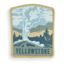 Landmark Project Yellowstone National Park Patch