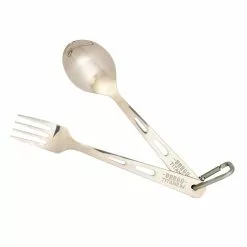 Vargo Outdoors Titanium Spoon / Fork Set