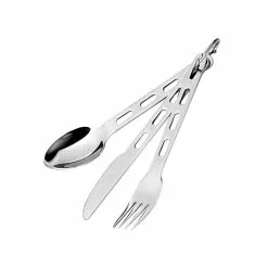 GSI Outdoors Stainless 3 Pc. Ring Cutlery Set