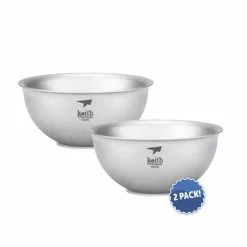 Keith Titanium Double-Wall Tea Cup - Set Of 2