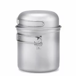 Keith 2-Piece Titanium Pot And Bowl Set