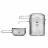 Keith 3-Piece Titanium Pot And Bowl Set
