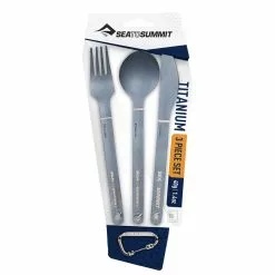 Sea To Summit Titanium Cutlery Set - 3 Piece