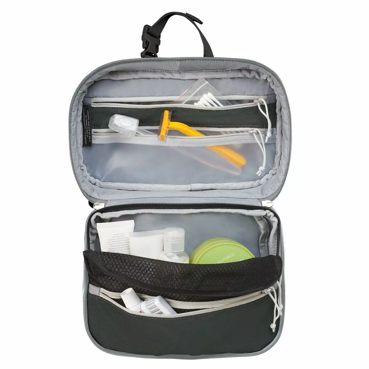 Transporter Hanging Toiletry Kit Osprey Transporter Hanging Toiletry Kit -Cheap Kitchenware Shop transportertoiletrykit f21 side3 smokegrey rsz 75092.1643834986